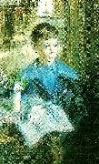 Carl Larsson portratt av erik l -magnus som barn painting